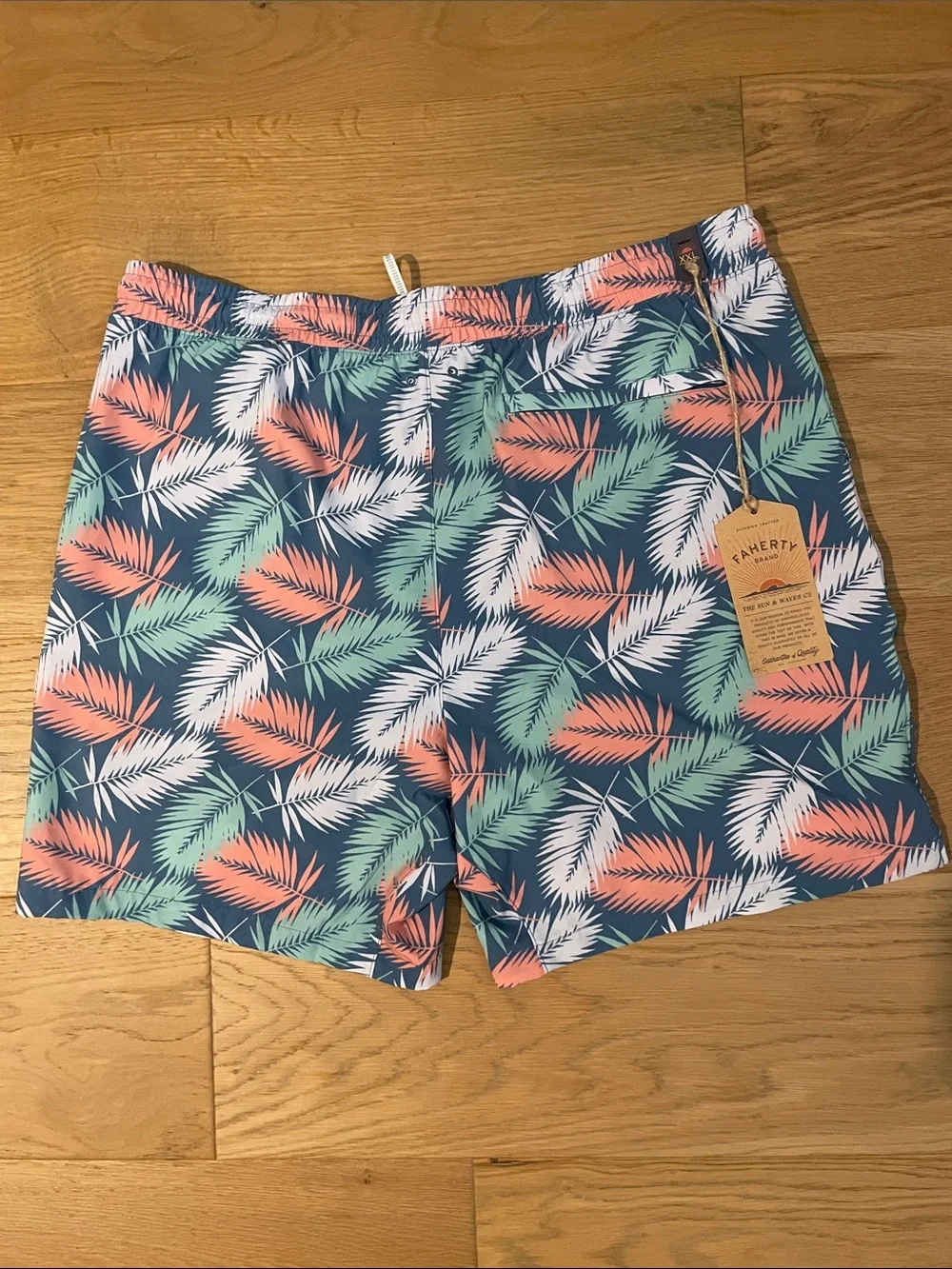 FAHERTY Shorelite Swim Trunk Size XXL, NWT